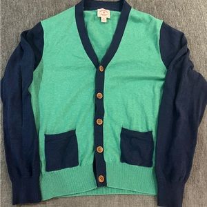 Mens Brooks Brothers Cardigan Sweater, Size Medium